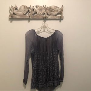 SAKS FIFTH AVENUE Long Sleeve Blouse